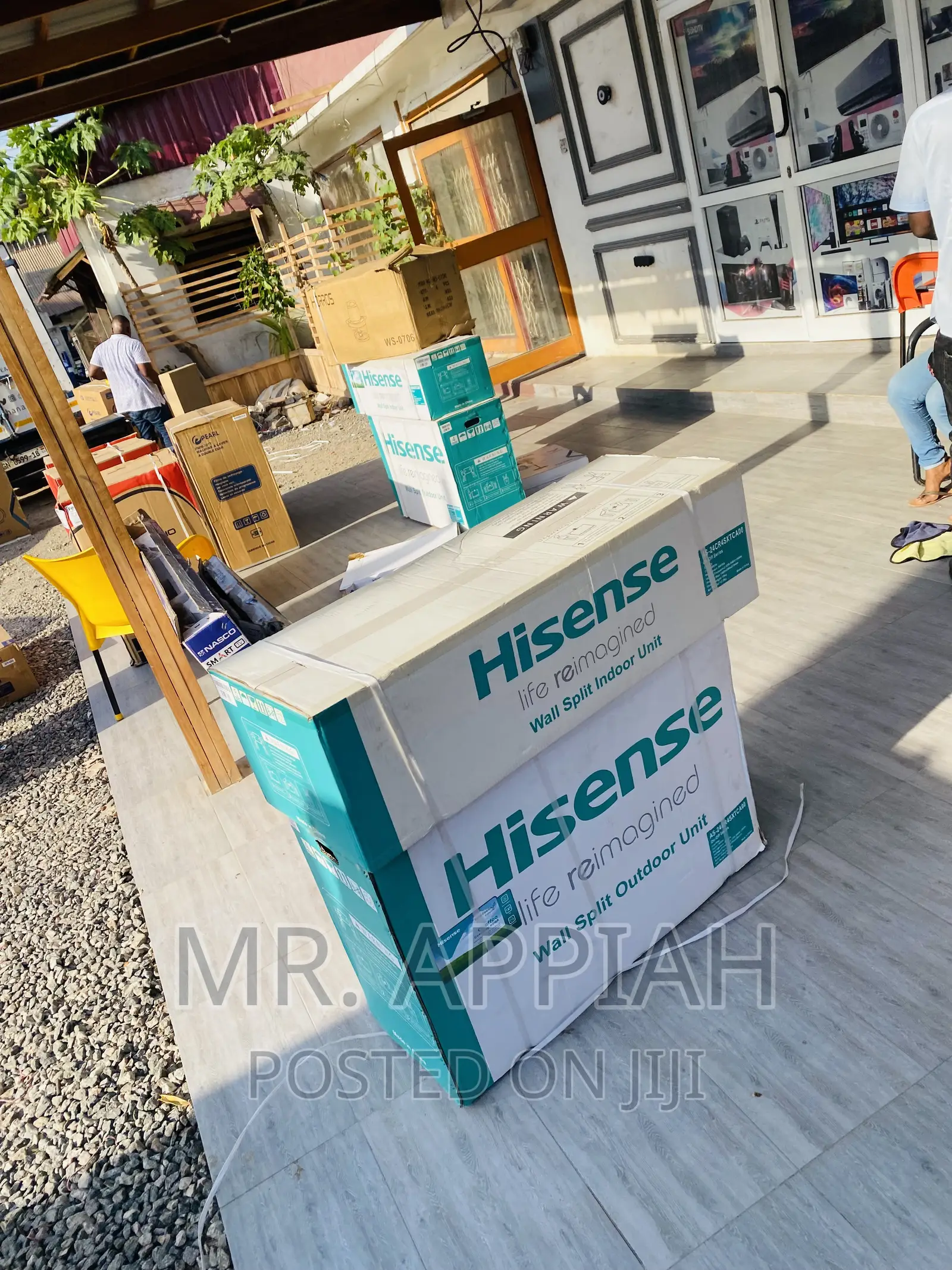 Shop High Quality Hisense 2.5hp Split Electric Ac(White).