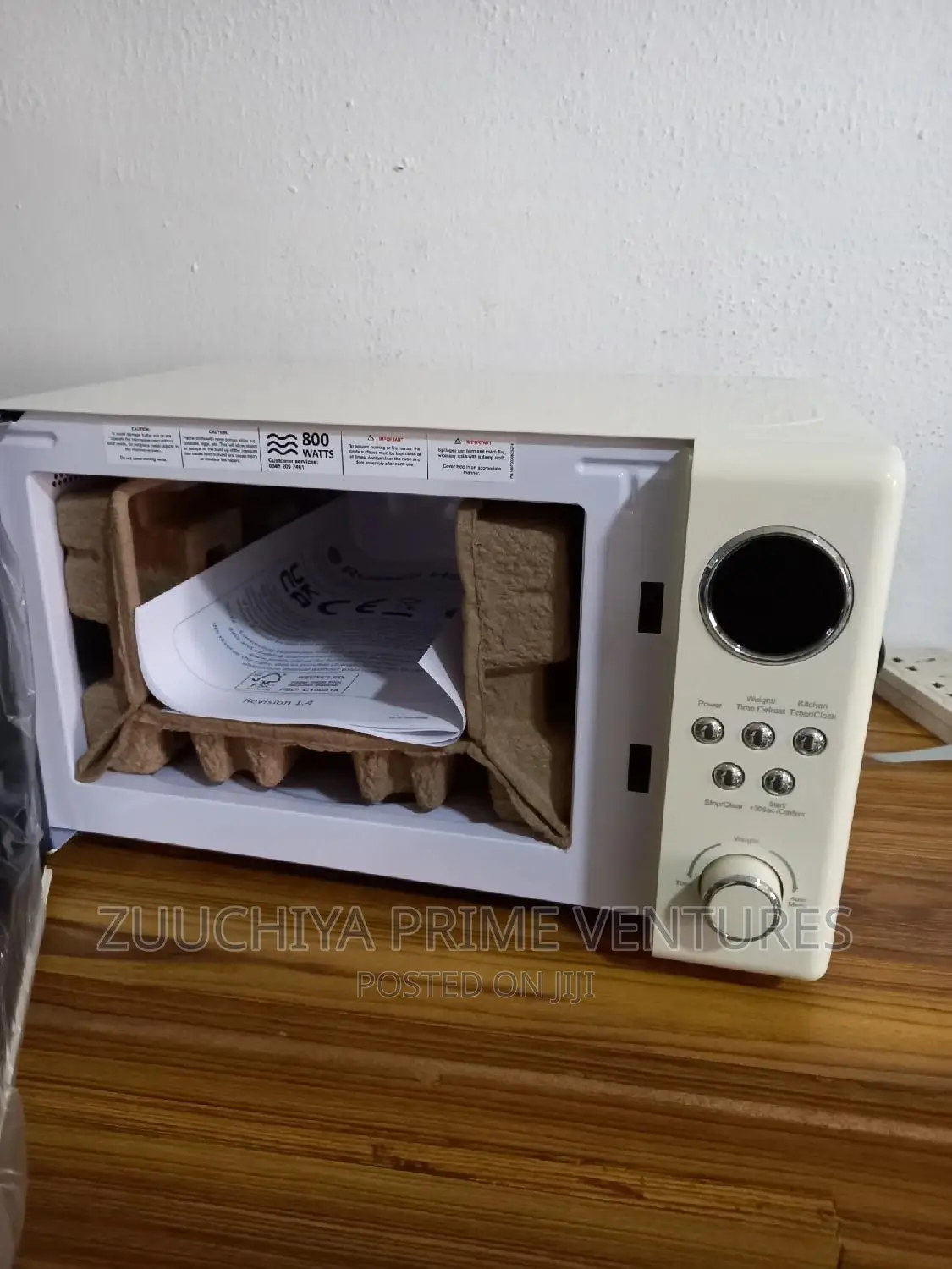 20.L Russell Hobbs Retro Compact Microwave From Uk