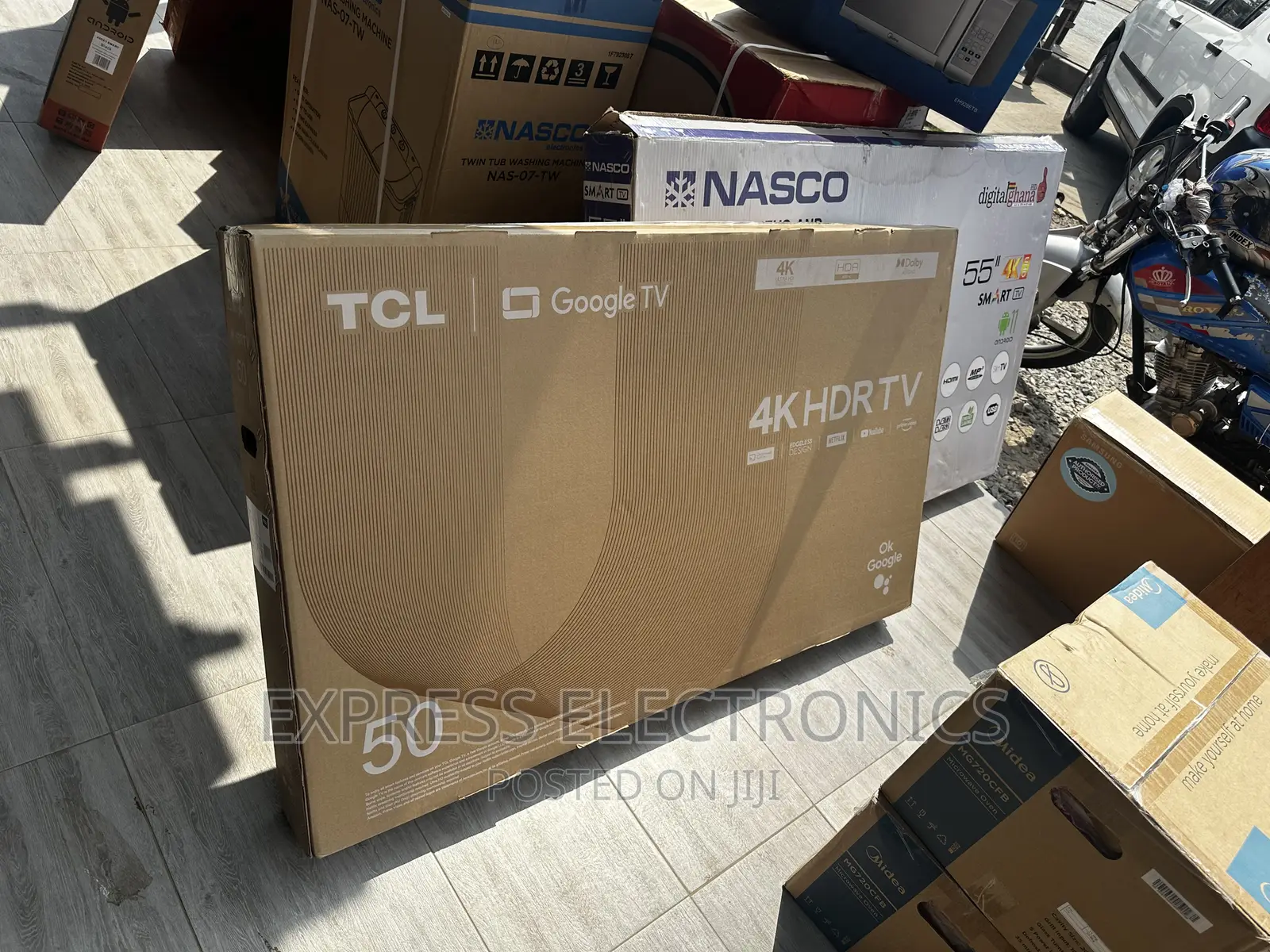 Gaming Experience UHD Smart TCL 50”P635 Tv.,