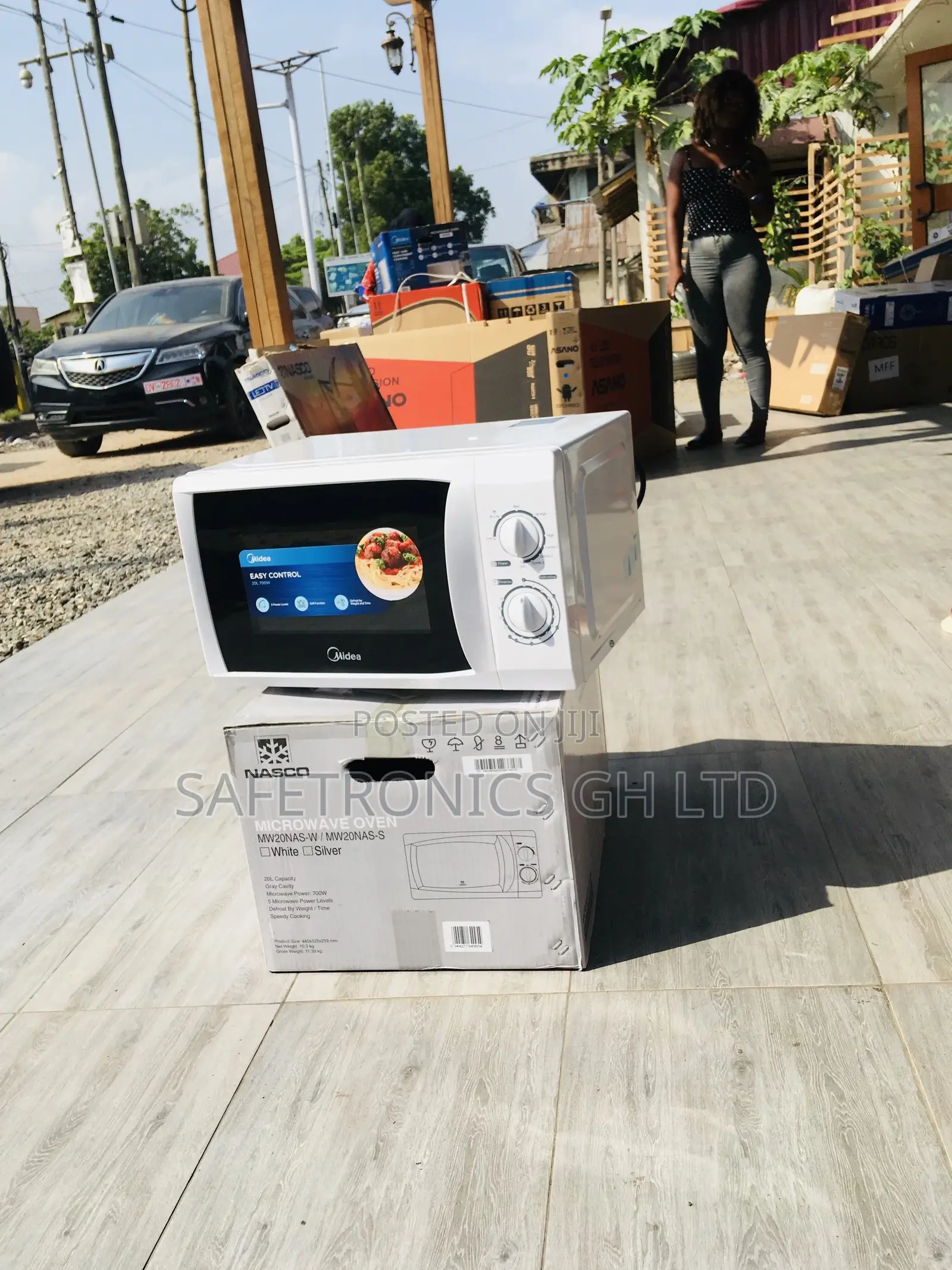 20 Liters Midea Grill Countertop Microwave Electric MG720