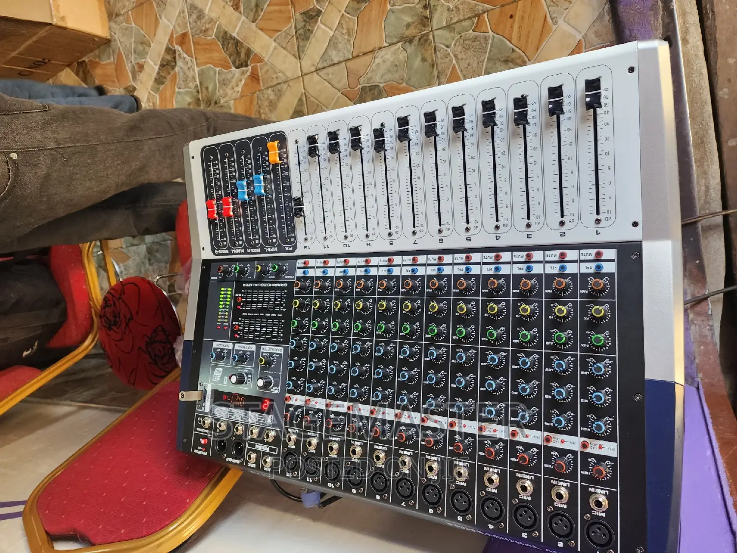 12 Channel Powered Mixer