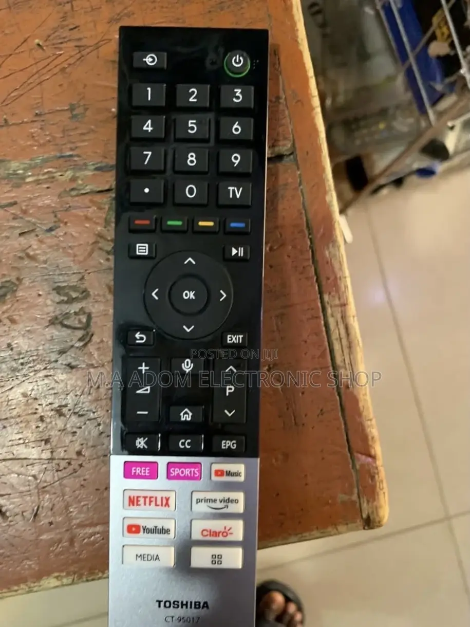 Toshiba Remote Control for Toshiba Smart Tv With Bluetooth
