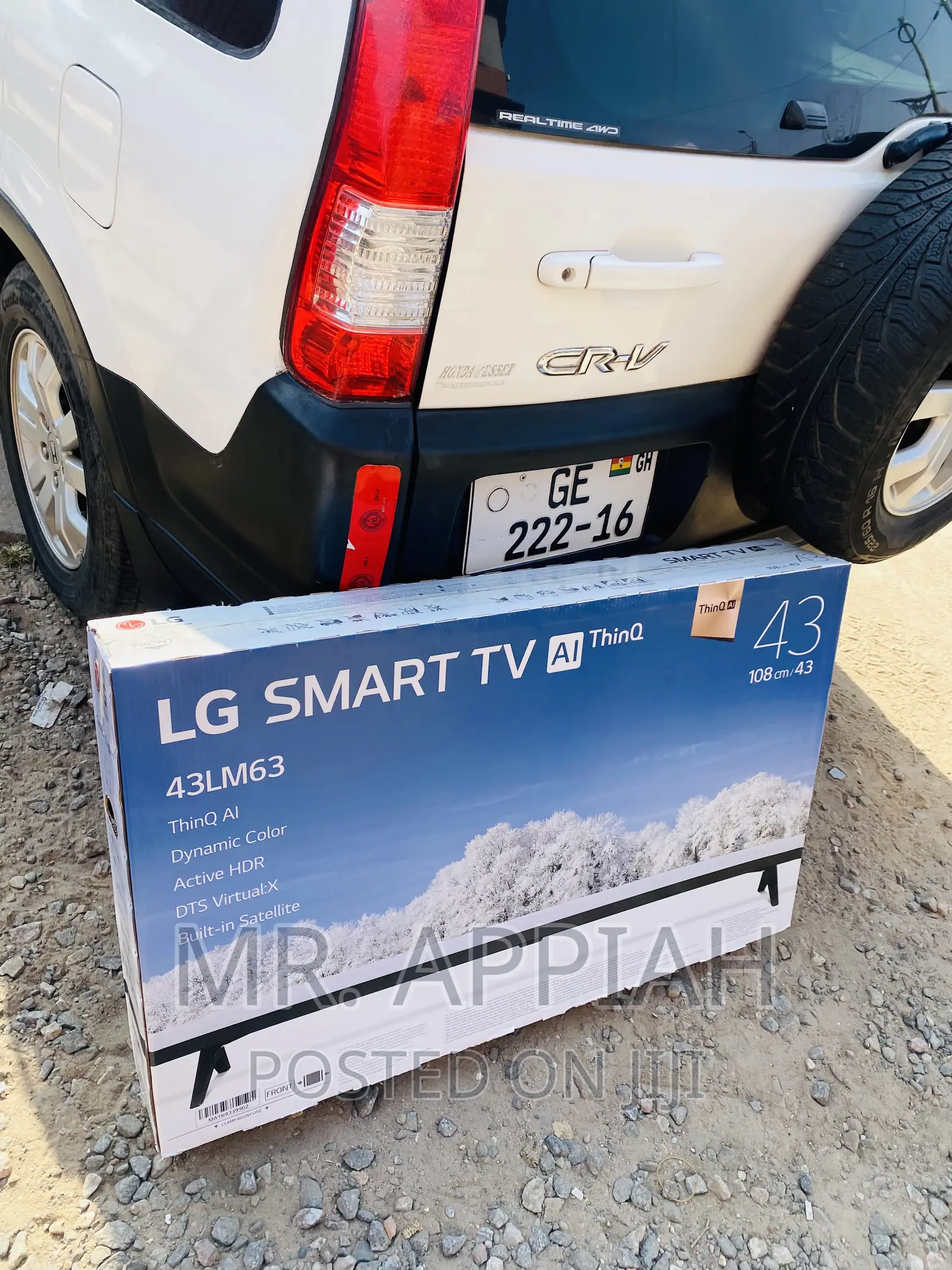 Well Designed LG 43lm637 43 Inch Full HD Smart Led Tv.