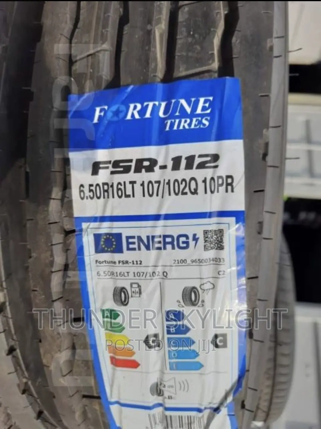 6.50R16 Tyre Fortune - Lt