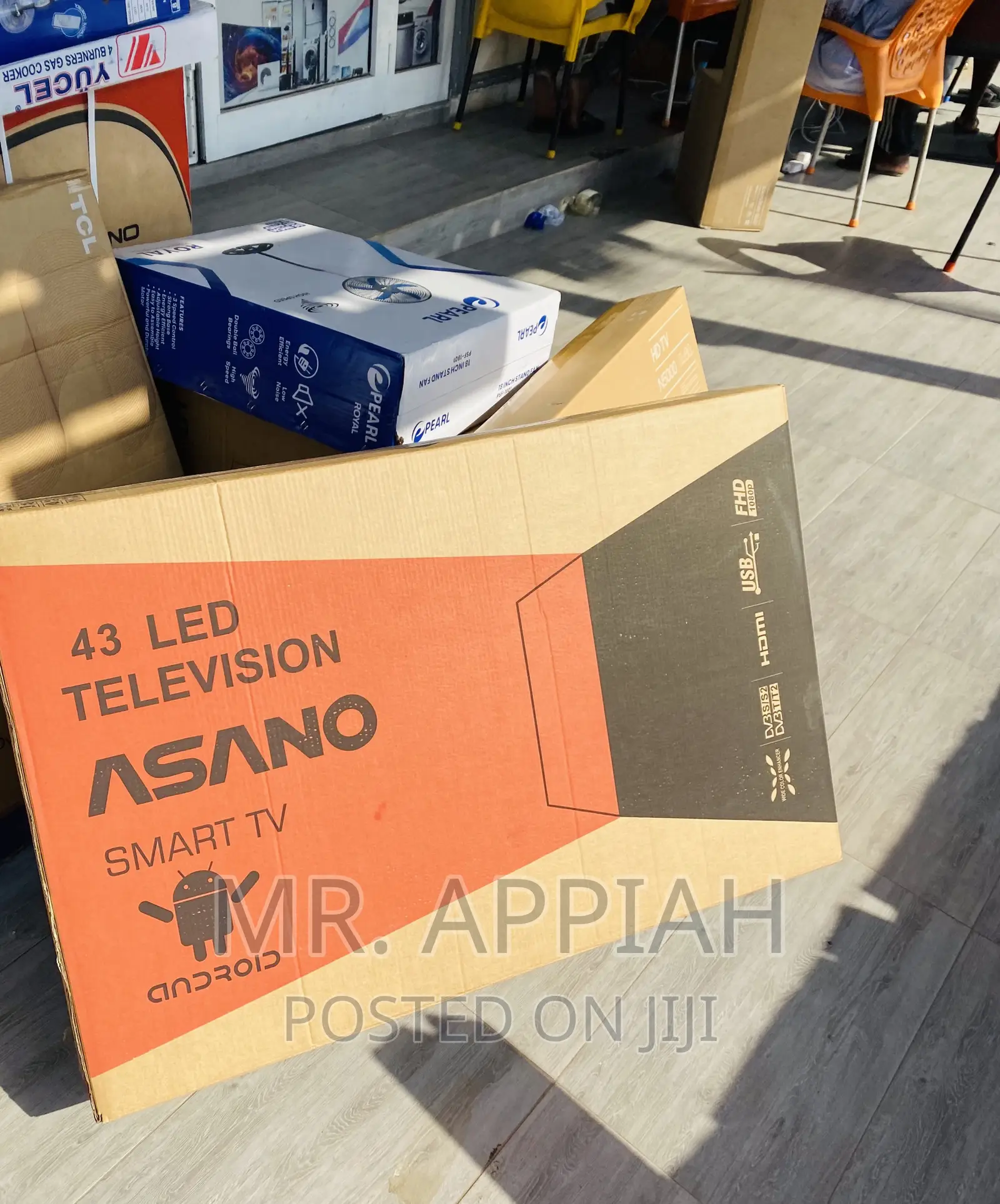 Latest Asano 43 Inch Digital Electric Led Tv(Black).