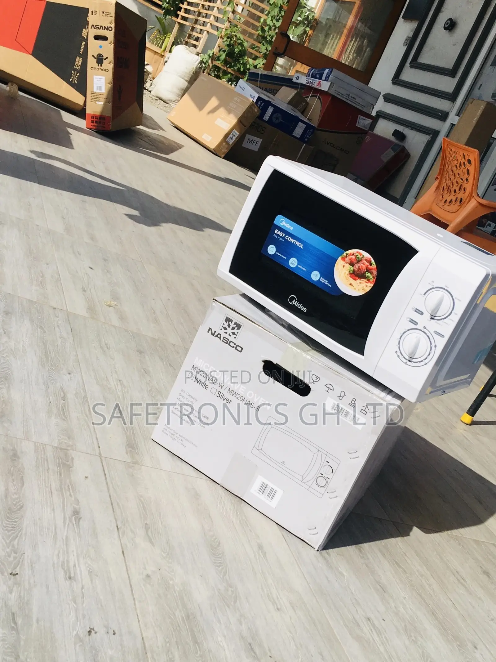 MG720 Electric 20L Grill White Countertop Midea Microwave
