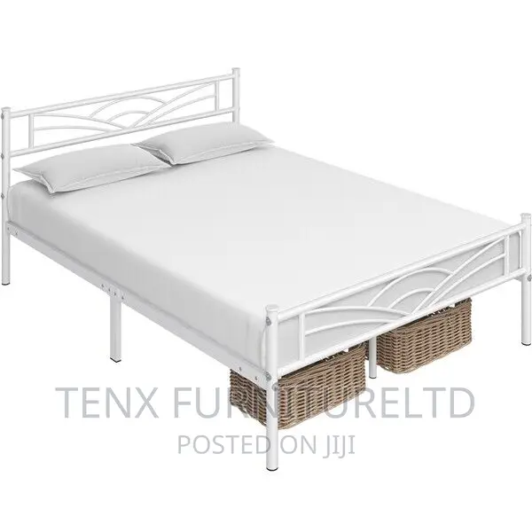 Bed (Double Metal Platform Bed Frame )