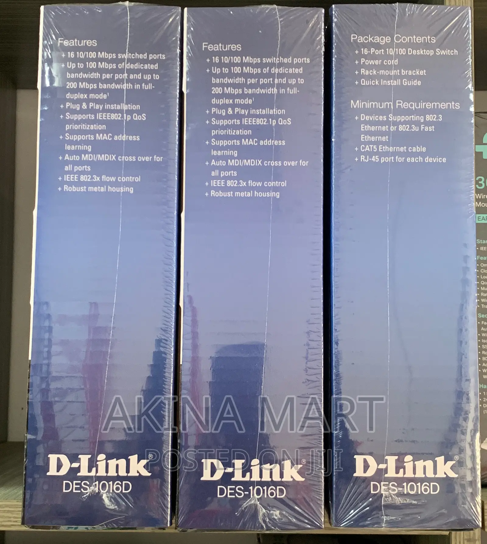 16 Port Dlink Switch 10/100mbps