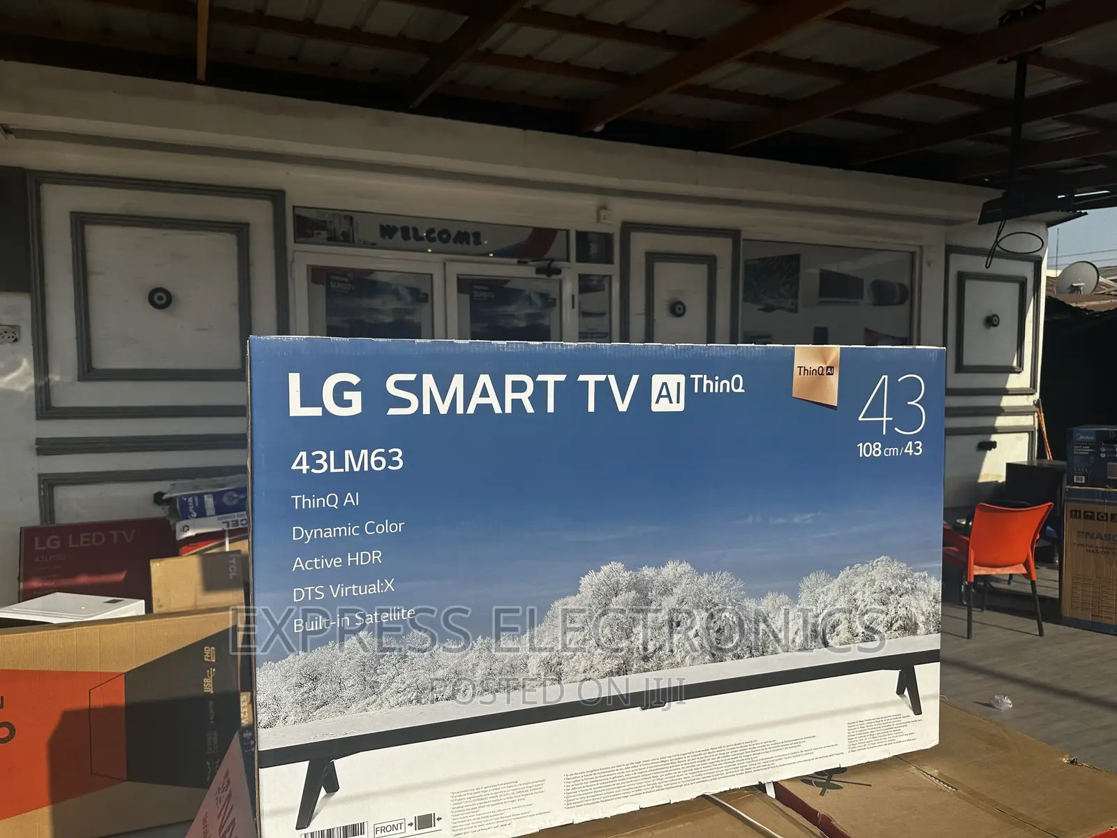 Available Now at Store Lg 43lm637 FHD Smart Tv 43”