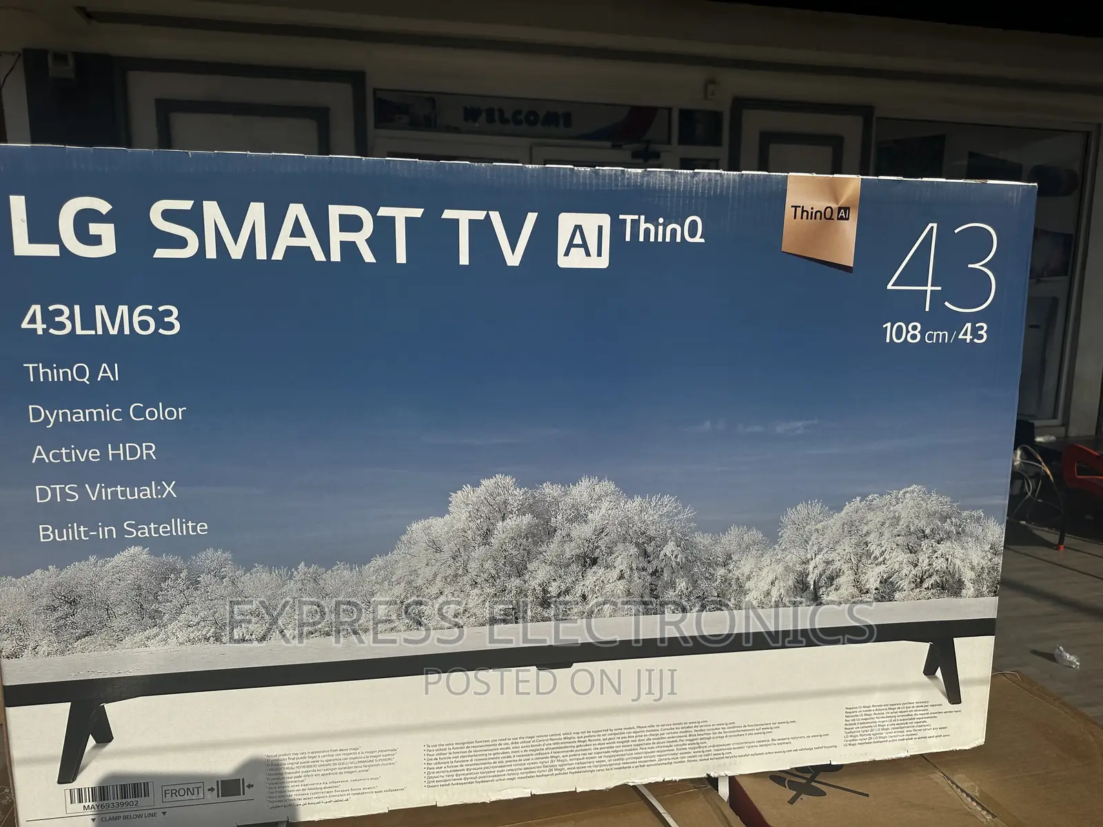 Better Deal on LG FHD Smart 43”LM637