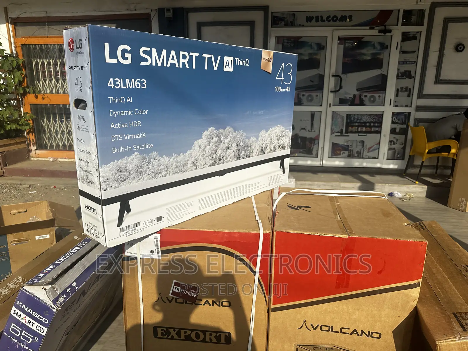LM637 FHD Smart LG 43” Satellite  Quad-Core Processor