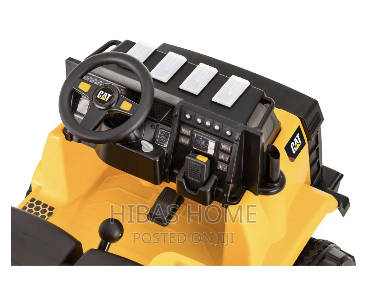 Kid Trax Cat Mining Dumptruck Kids Ride on Car Toy Car
