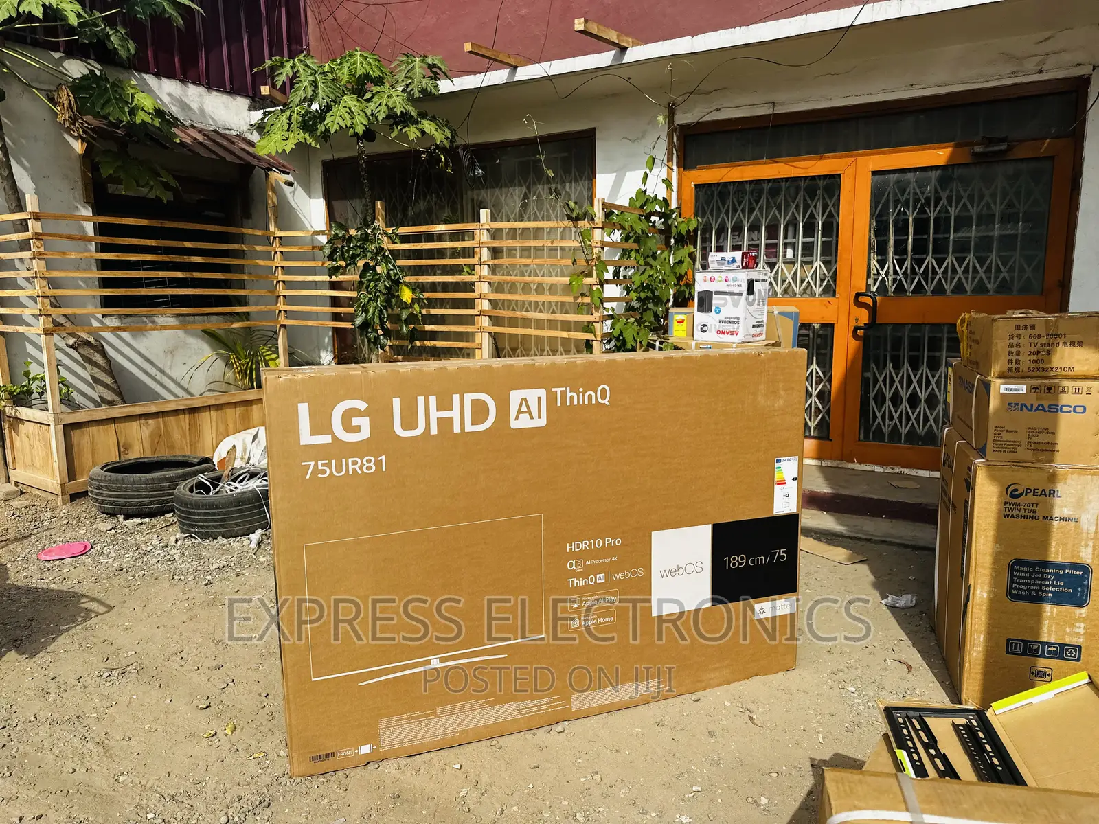 Elegant Design UHD Smart Glossy LED LG 75UR81 Tv