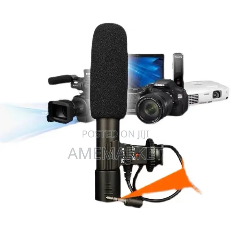 Mic-01 SLR Camera Dv Stereo Interview Recording Microphone