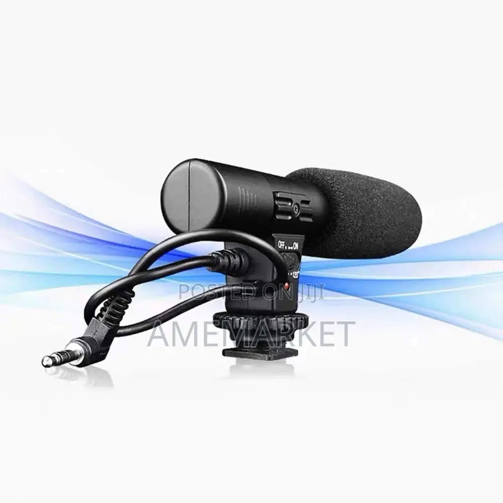 Mic-01 SLR Camera Dv Stereo Interview Recording Microphone