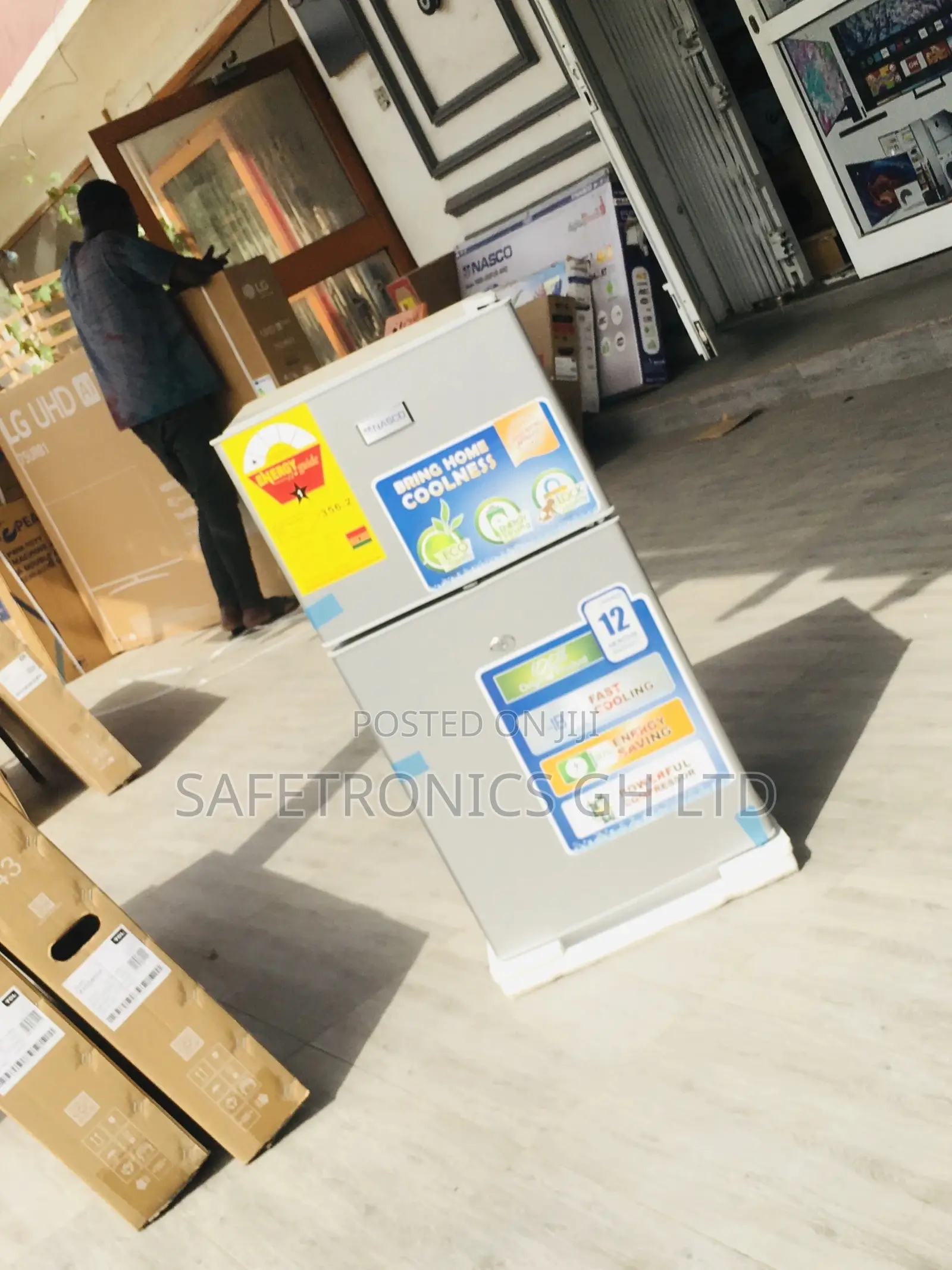 Topfreezer Doubledoor Nasf2-120 Nasco 90L Fridge