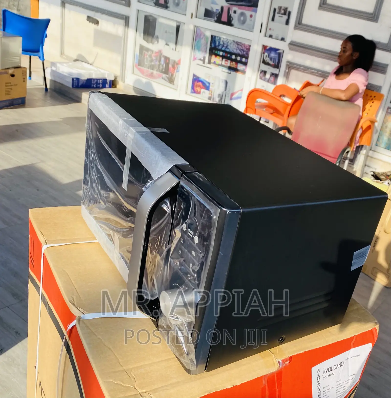 Original Samsung Ms28f303 Electric Microwave Oven(Black).
