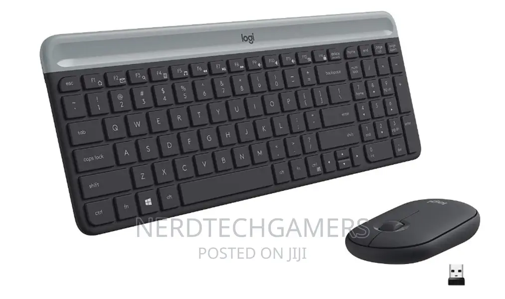 Logitech MK470 Slim Wireless Combo - Graphite