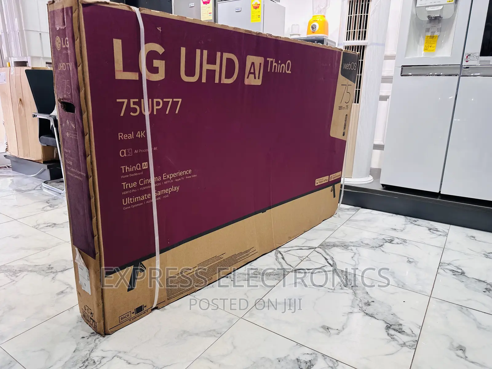 Smart Lg Technology UHD Smart 75”UP77 Tv Led