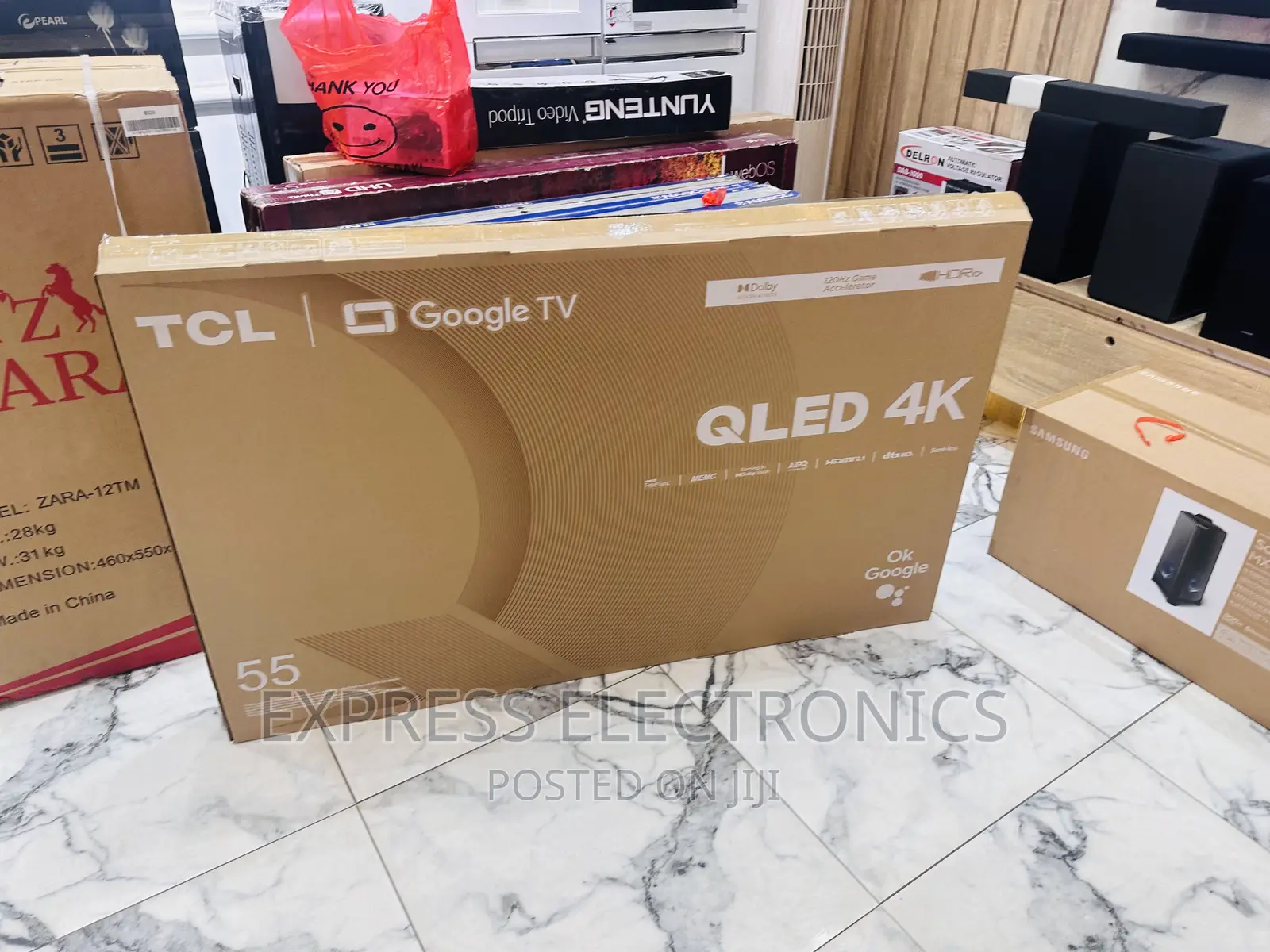 Brand—New Arrivals QLED UHD Smart Android 55”C645