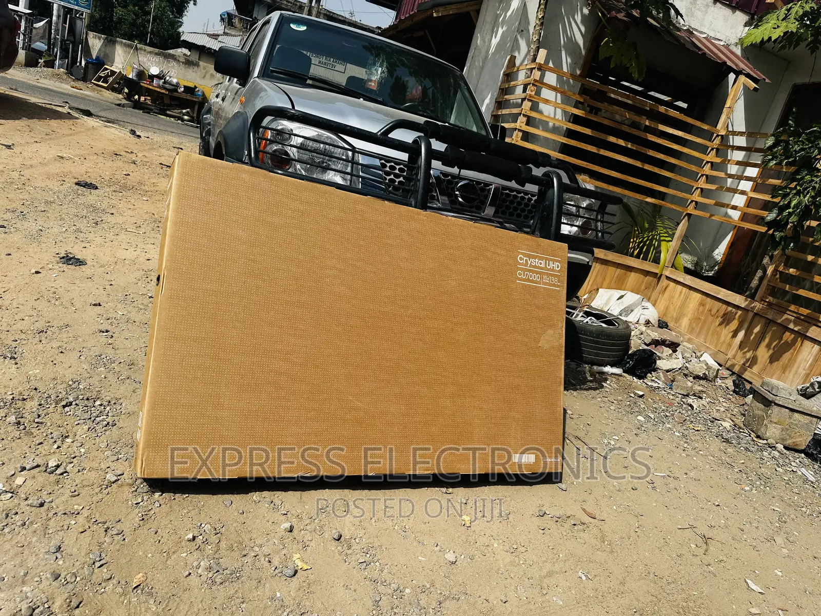 Samsung 55”Au7092 UHD Smart Tizen Glossy LED Screen