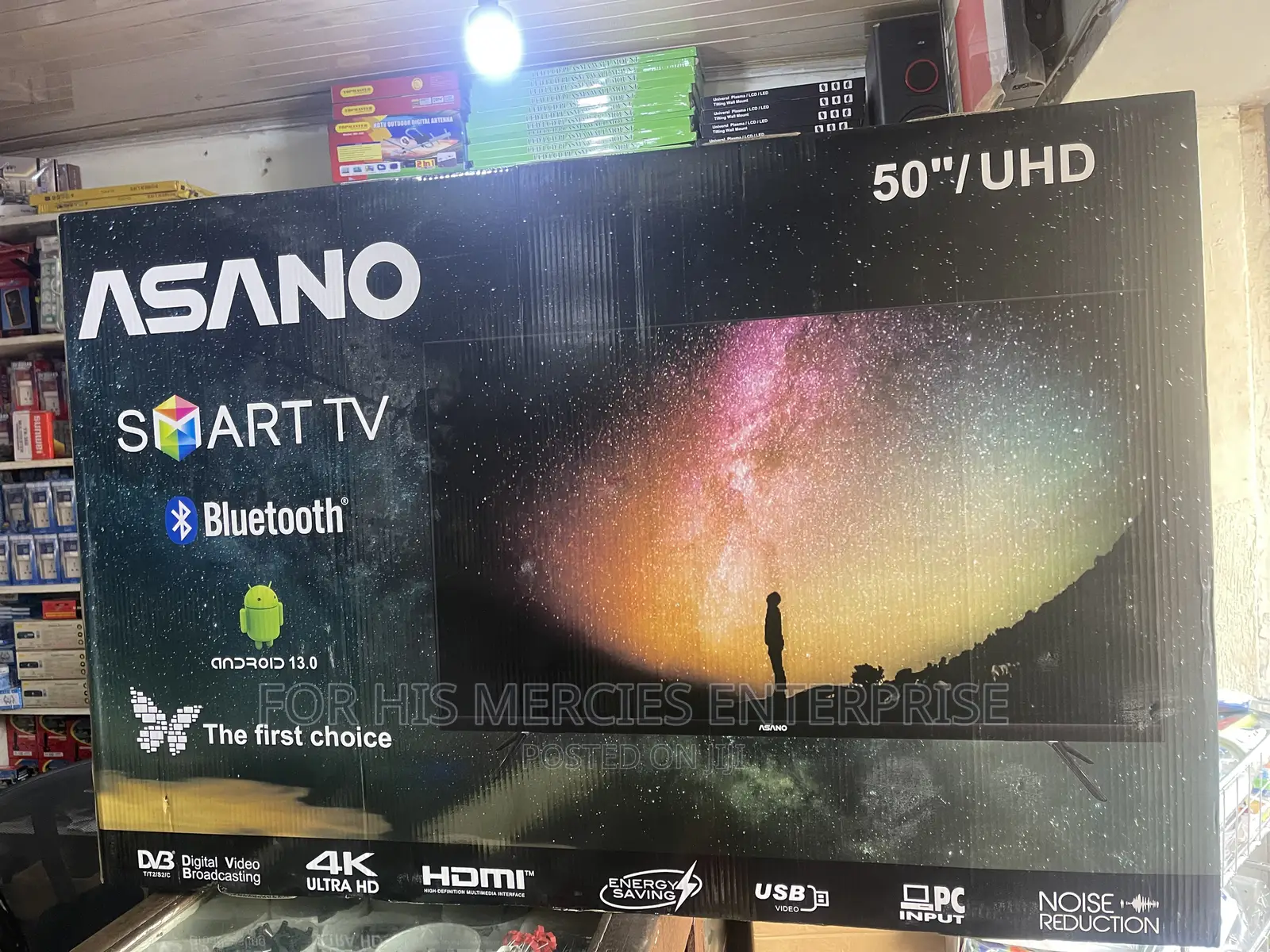 Asano 50 Inches Smart UHD TV