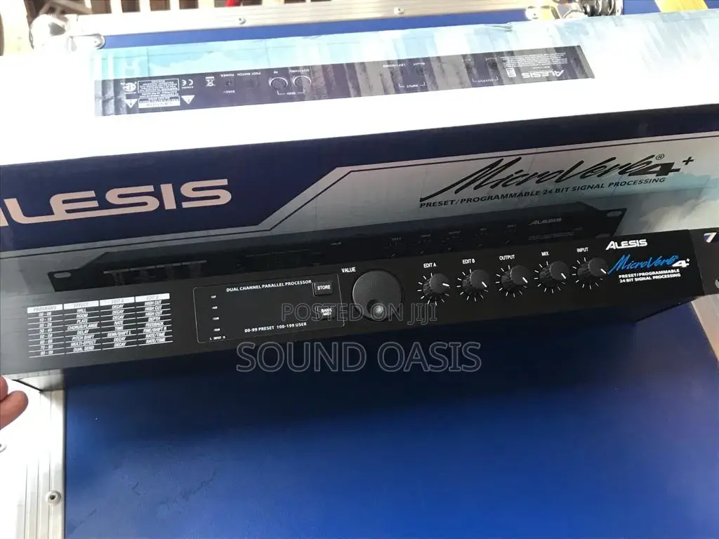 Microverb 4
Preset/Programmable 18-Bit Signal Processor