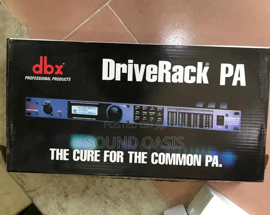 Driverack Pa
 Equalization Loudspeaker Control System