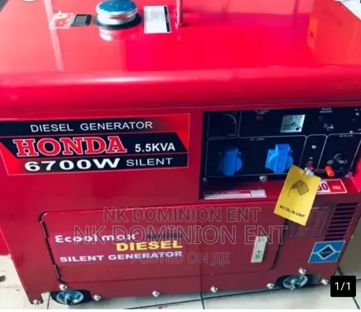 Silent DIESEL Generator 5.5KVA