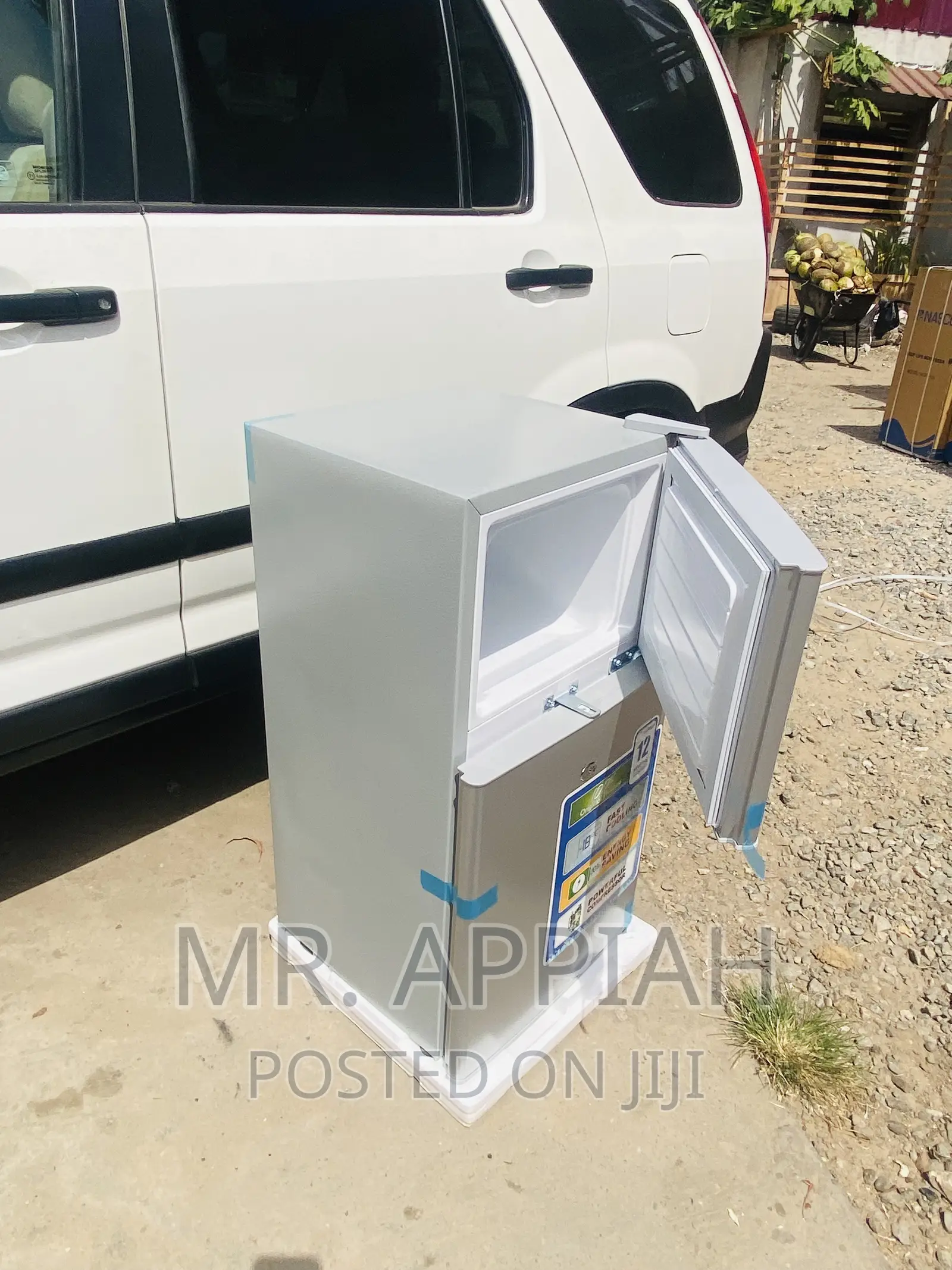 Shop Quality Nasco Nasf2-120 2 Door Table Top Fridge(Gray).