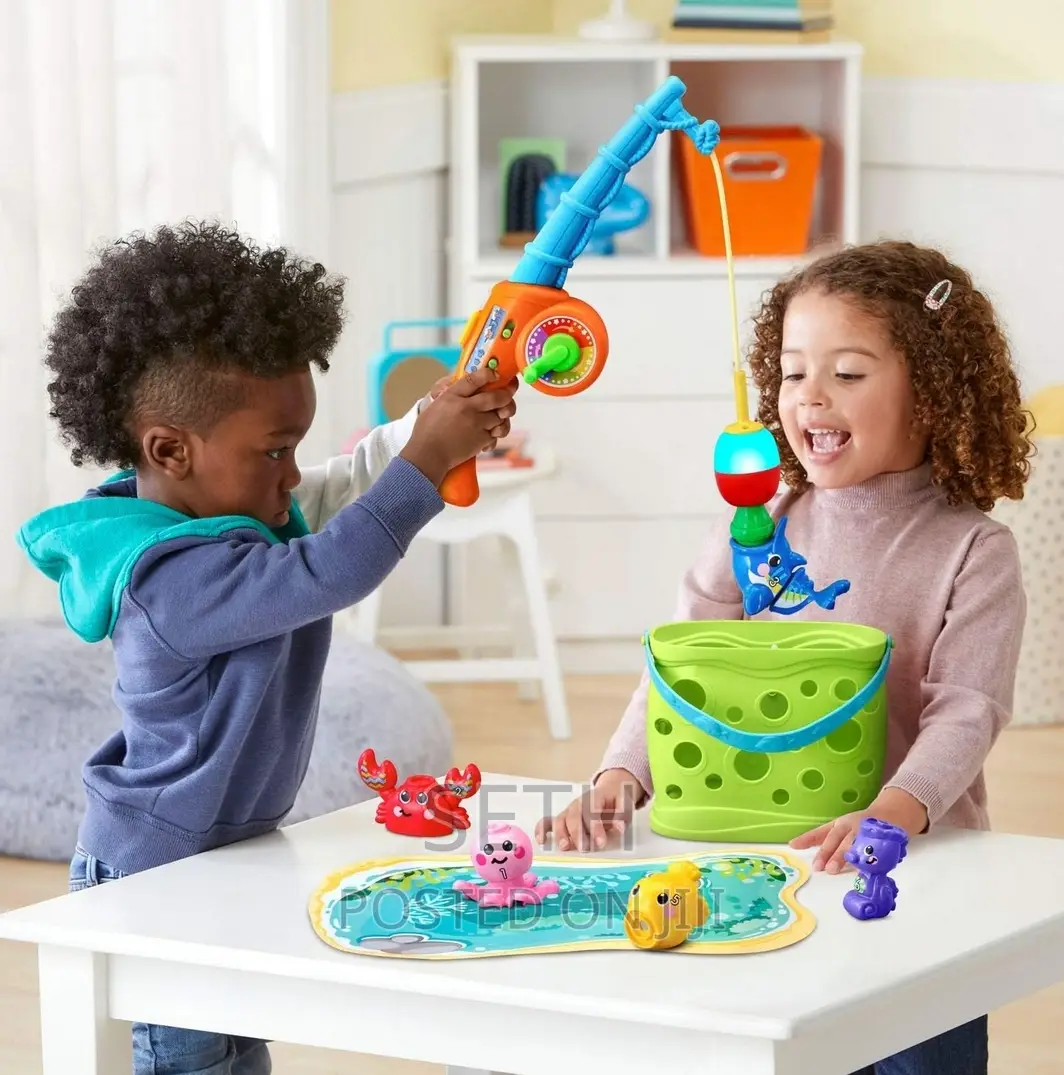 Children Kids Vtech Jiggle and Giggle Fishing Set