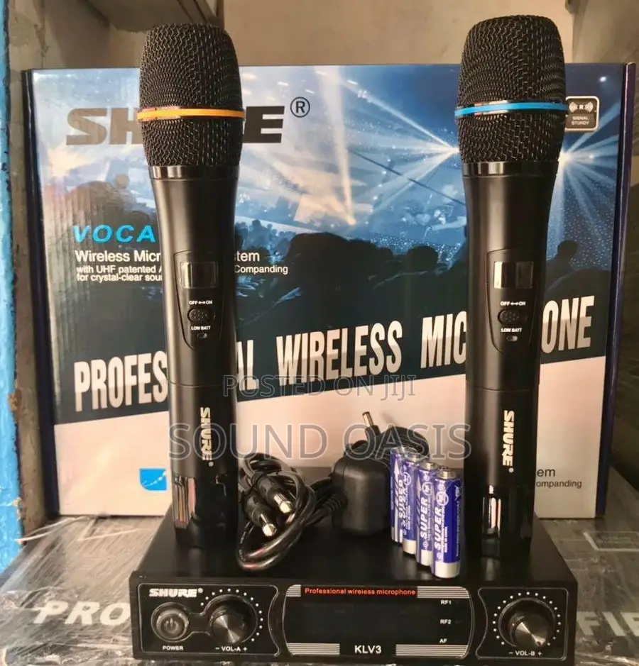 Vocal KLV3 Wireless Professional Microphone System