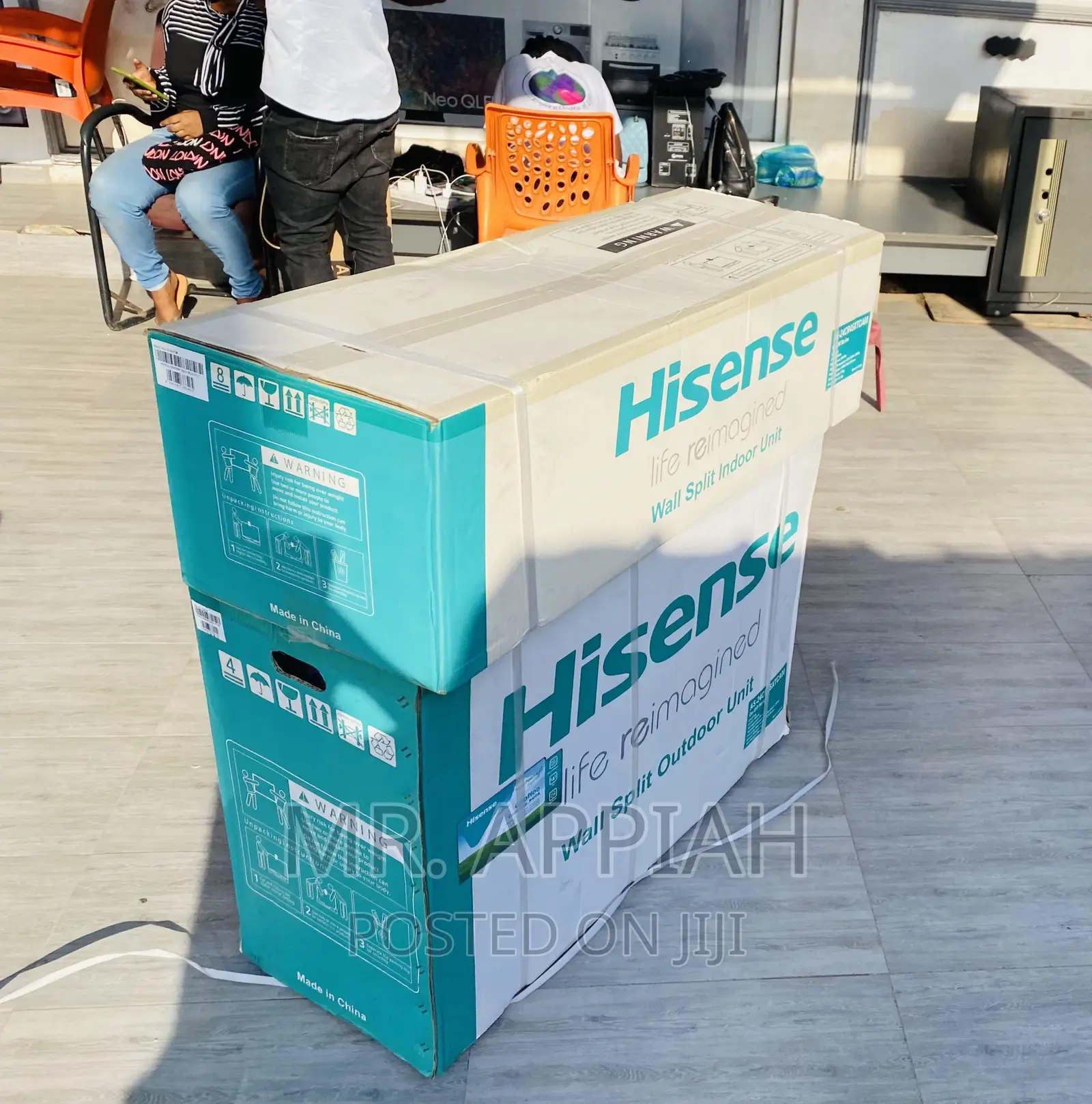 Energy Sufficient Hisense 2.5hp Split Electric Ac(White).