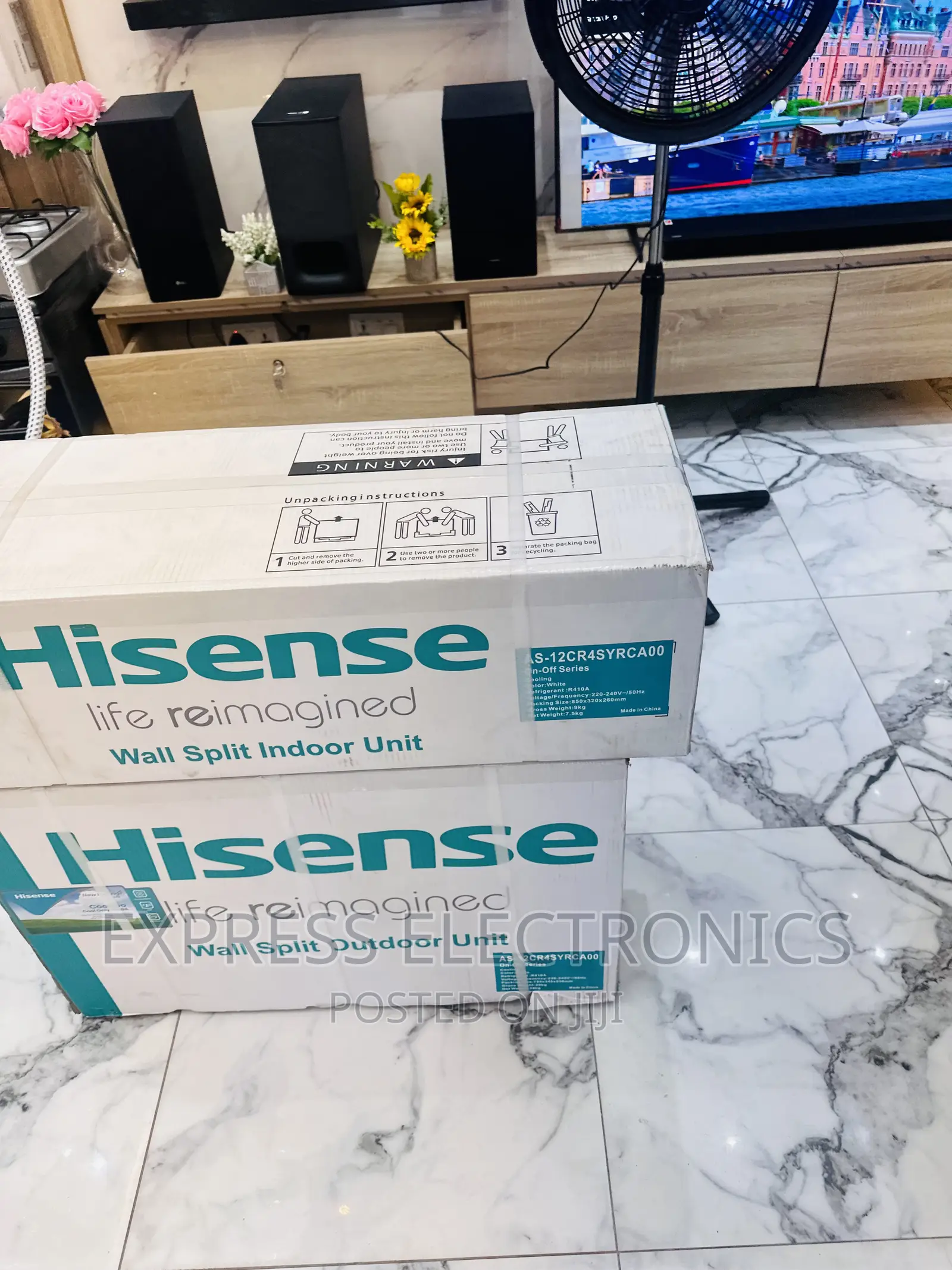 Cool—Breeze Split R410 Gas 1.5hp Hisense