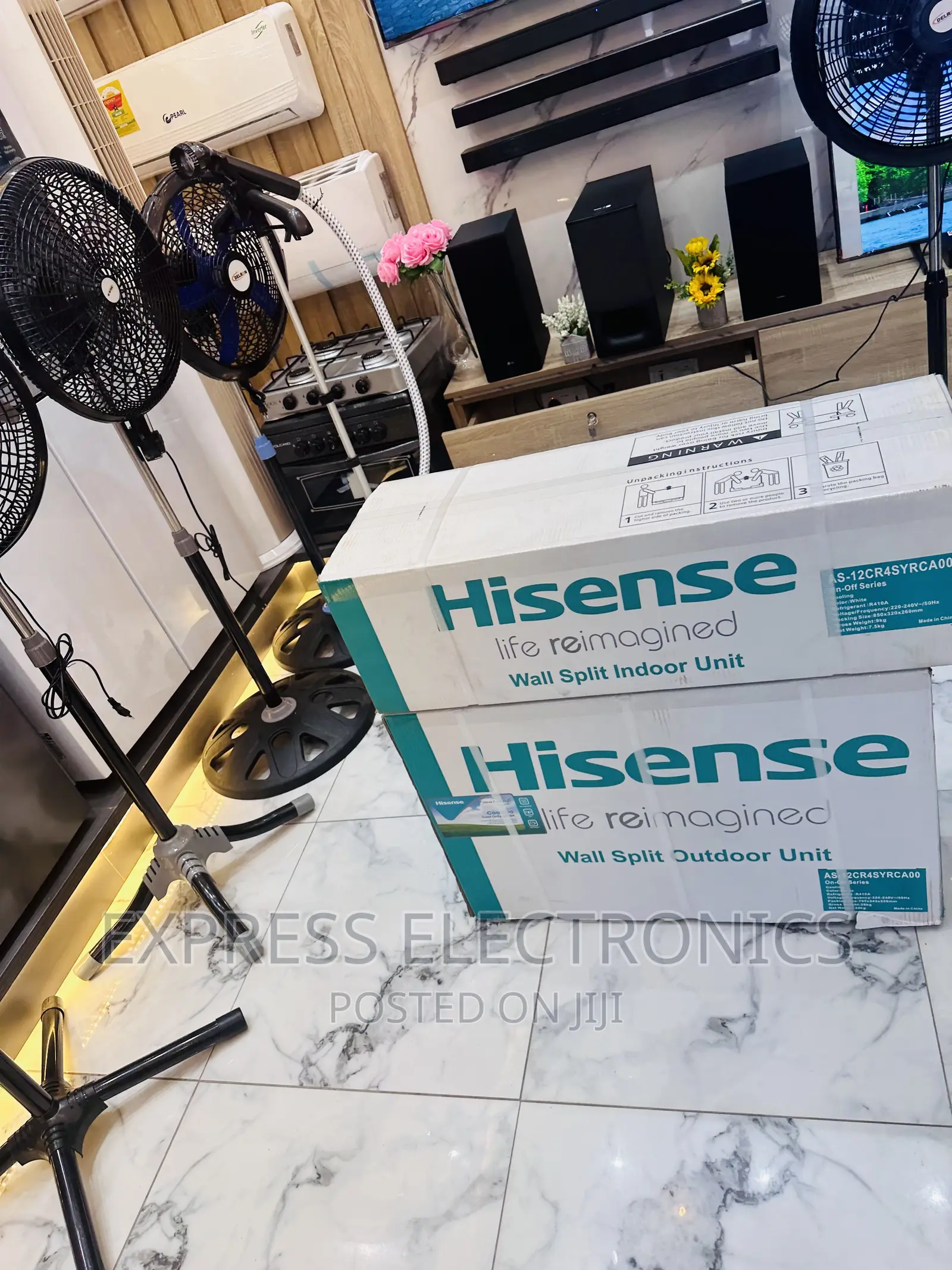 Hisense Split R410 Has 2.5hp White—.