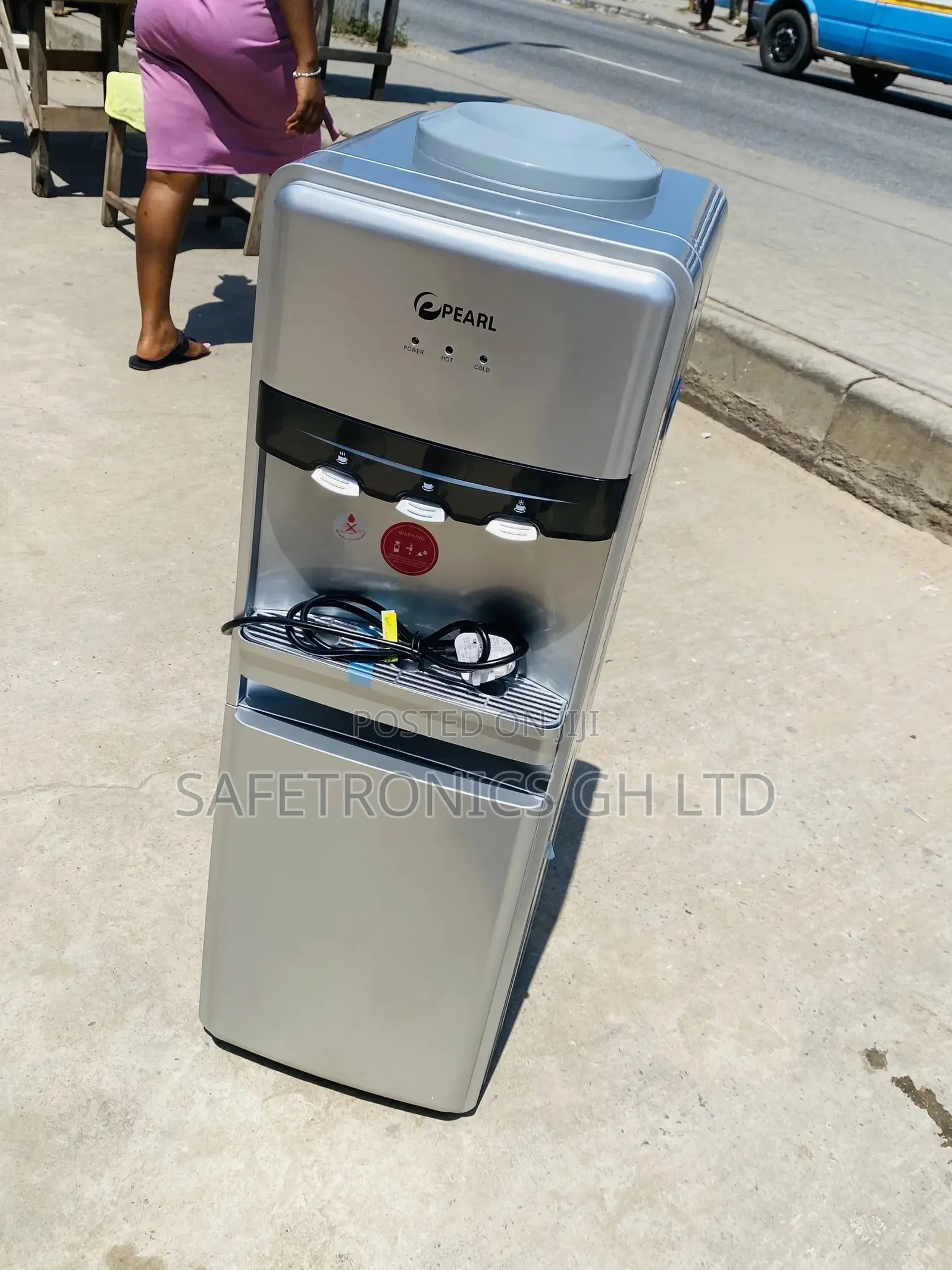 Hot/Cold Water Dispenser Pearl PWD-1117FBL Sliver
