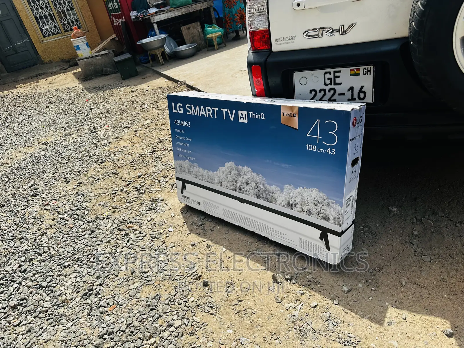 LG Clear Pictures Fhd. Smart LG 43”Lm637