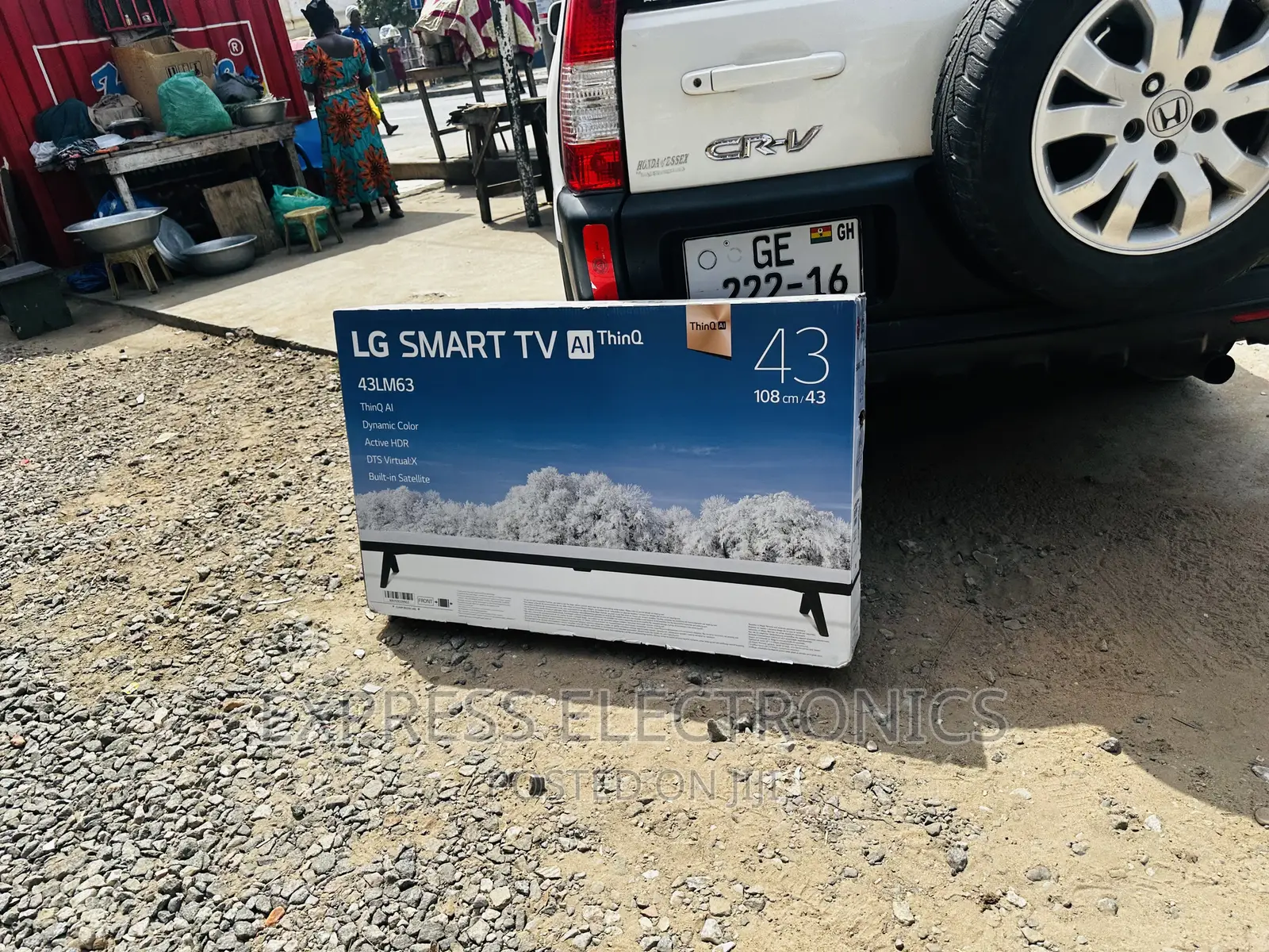 LG Clear Pictures Fhd. Smart LG 43”Lm637
