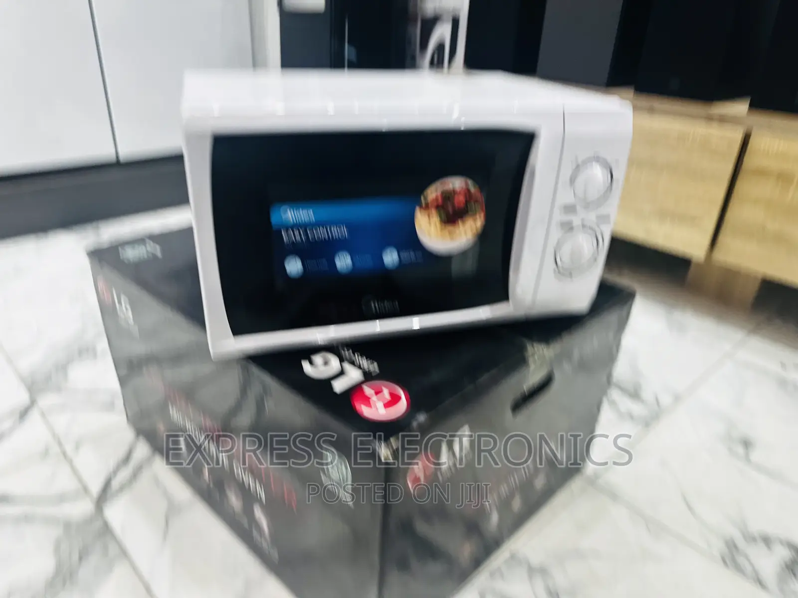 Spectacular Design White With Grill Midea Microwave Oven