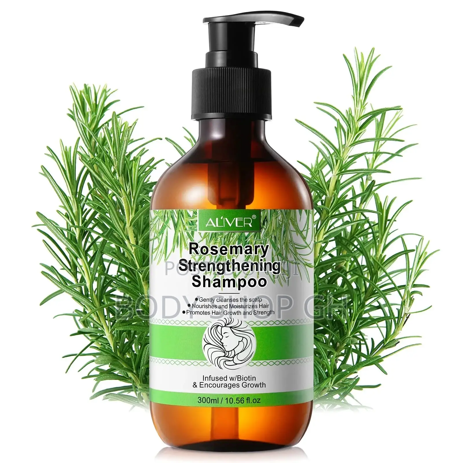 Rosemary Infused With Biotin Shampoo - For Hair Growth