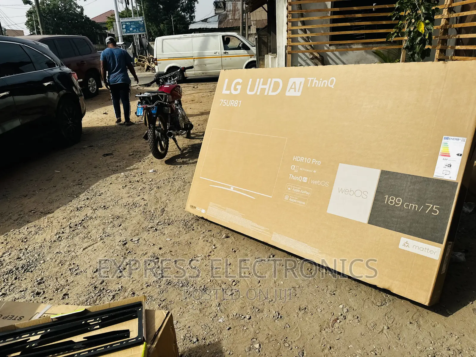 AI Processor UHD Smart LG 75”UR81 Tv
