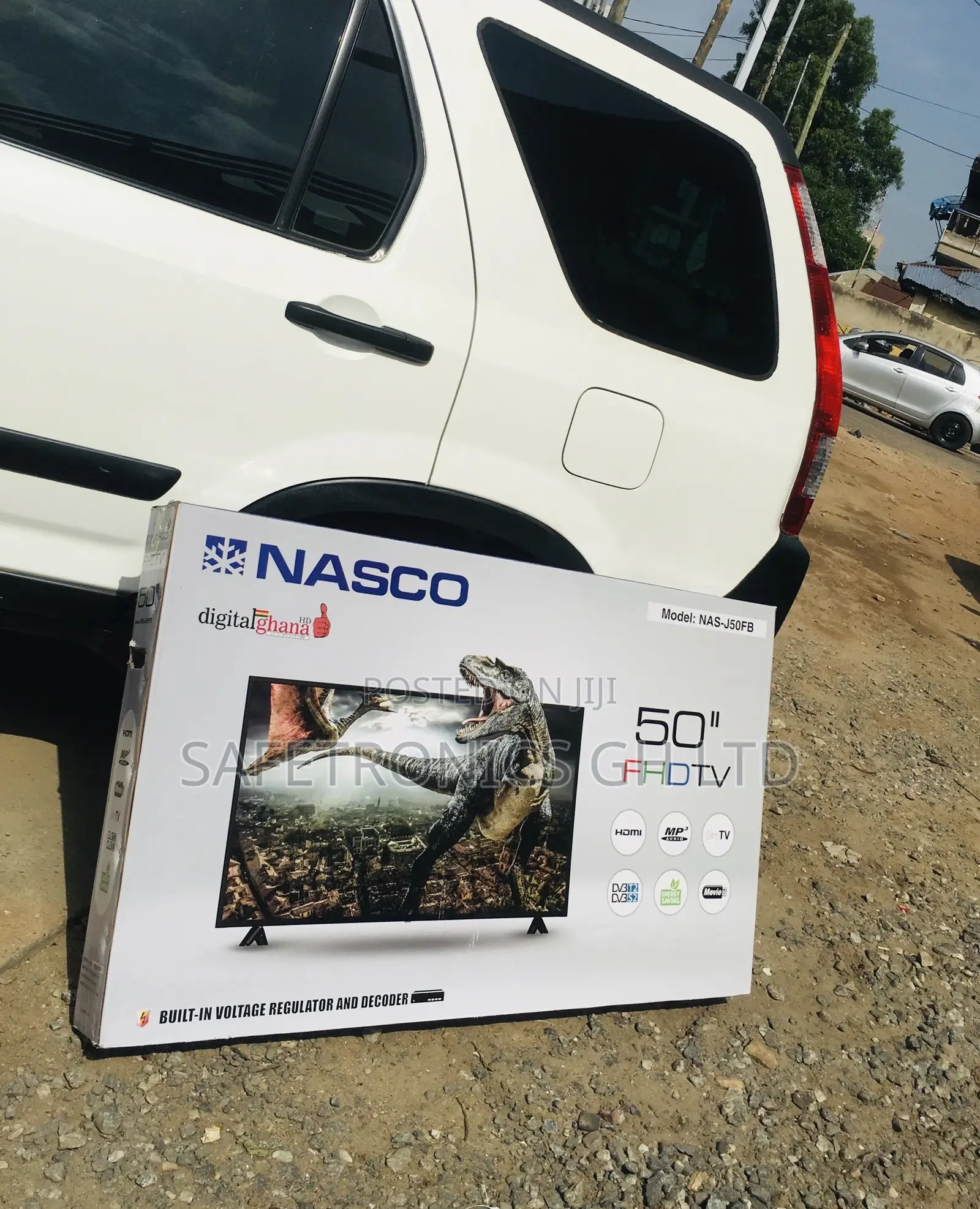 LED Nasco 50 Inches Satellite Black Digital FHD Glossy Tv