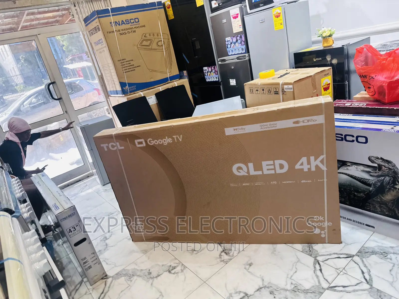 Enjoy Brilliant UHD QLED Android Smart TCL 65”C645