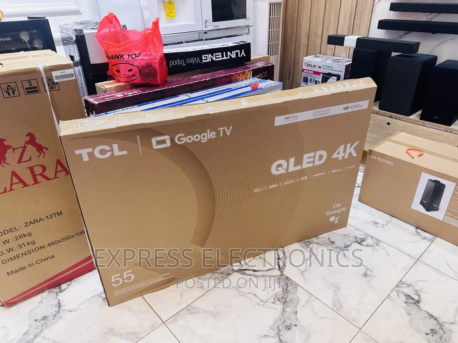 Enjoy Brilliant QLED Smart TCL 55”C645
