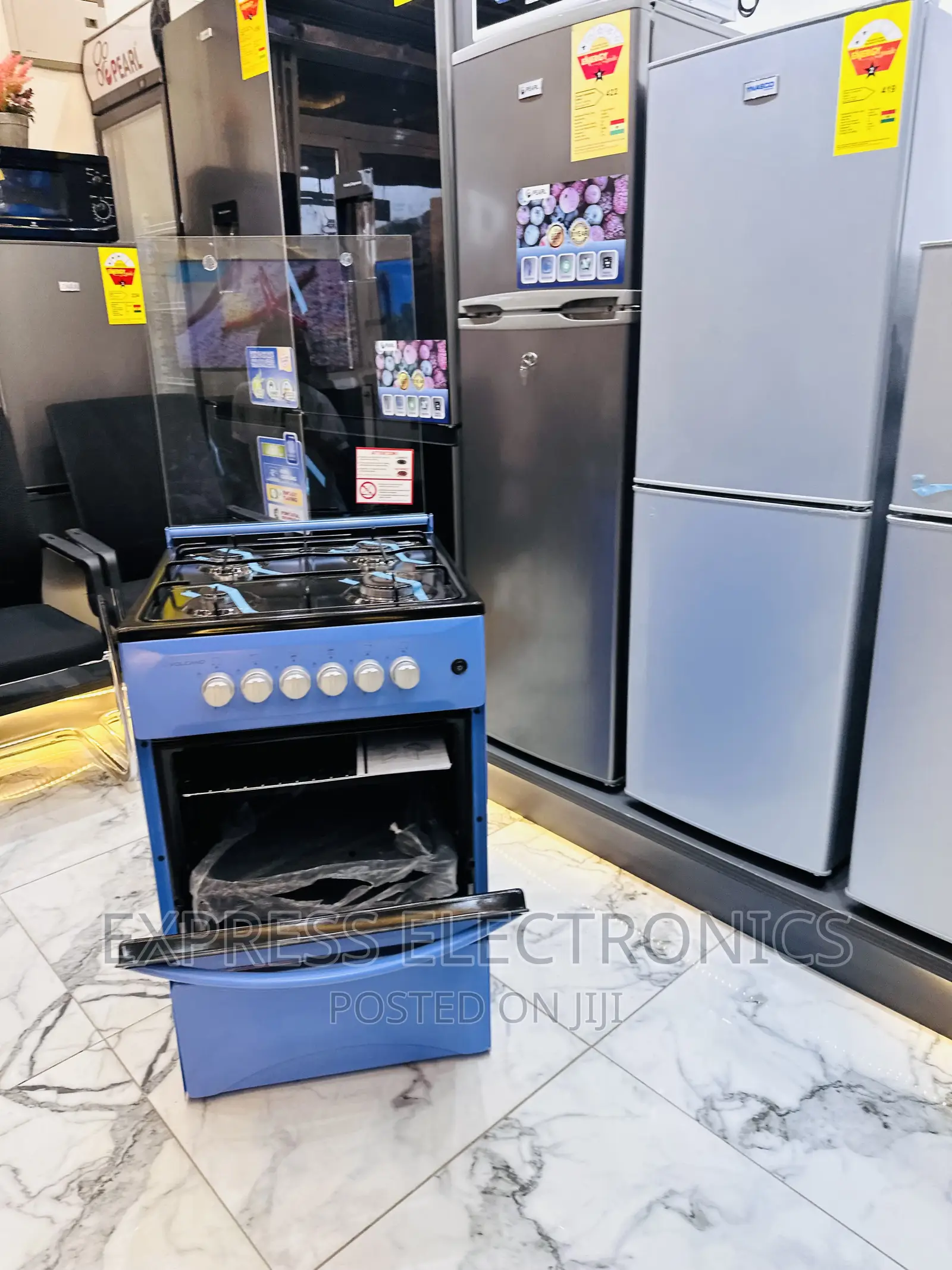 The Best Blue Stove Gas Cooker 4burner 50/50 Oven