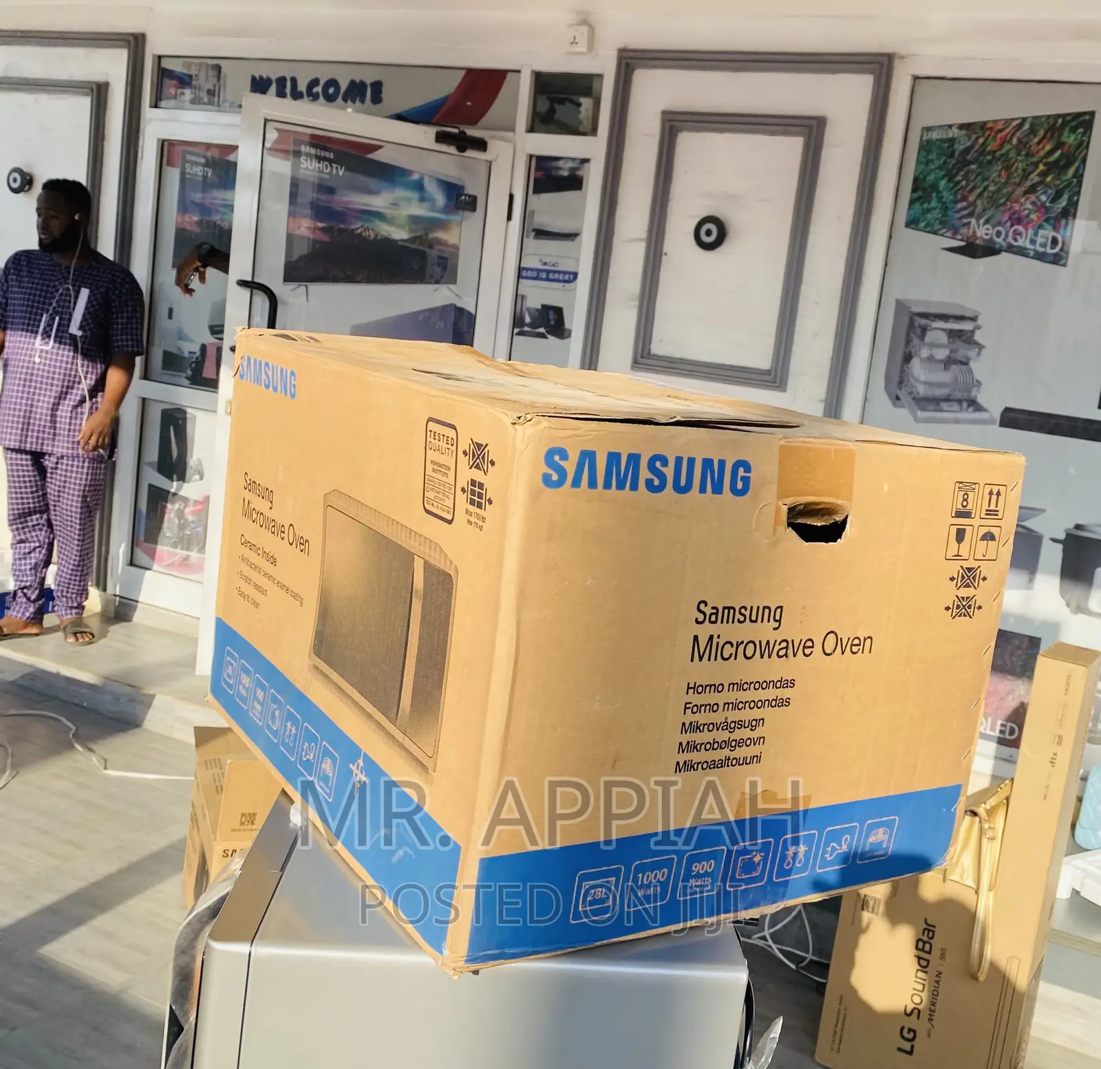 Shop Quality Samsung Ms23f301 Electric Microwave Oven 