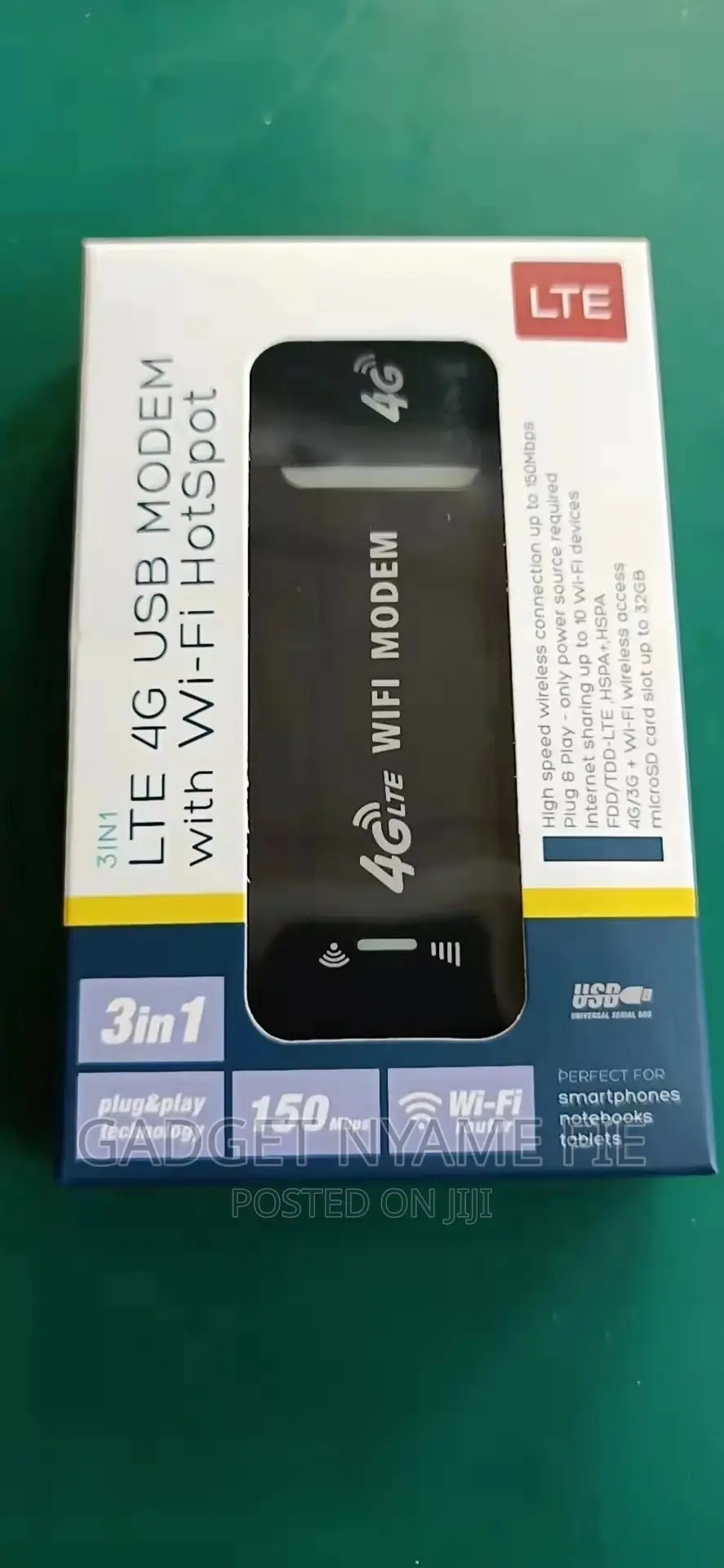 4G 150mbs Superfast Modem With Wifi and Hotspot