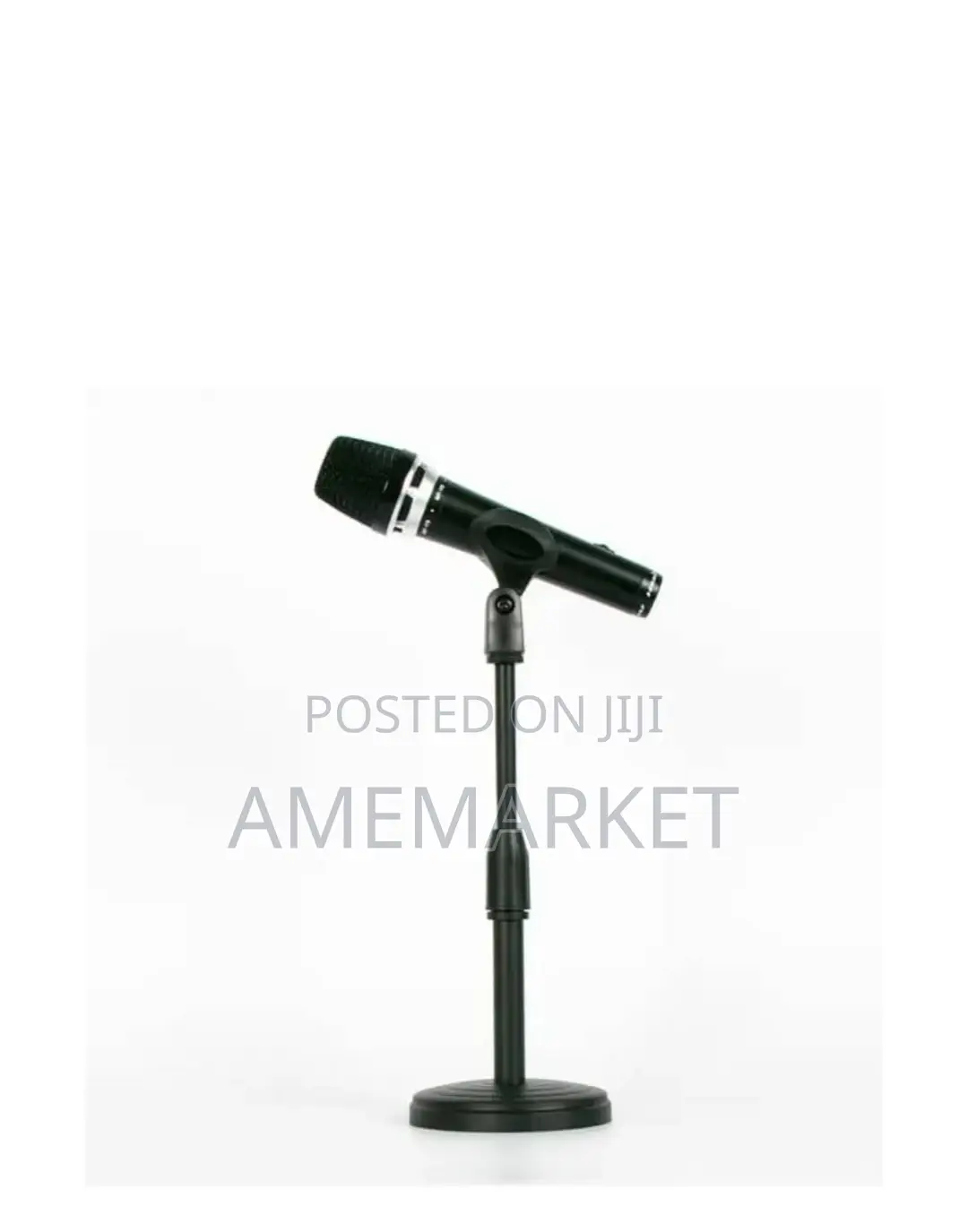 Metal Desktop Microphone Stand Live Streaming Studio Condenser Mic