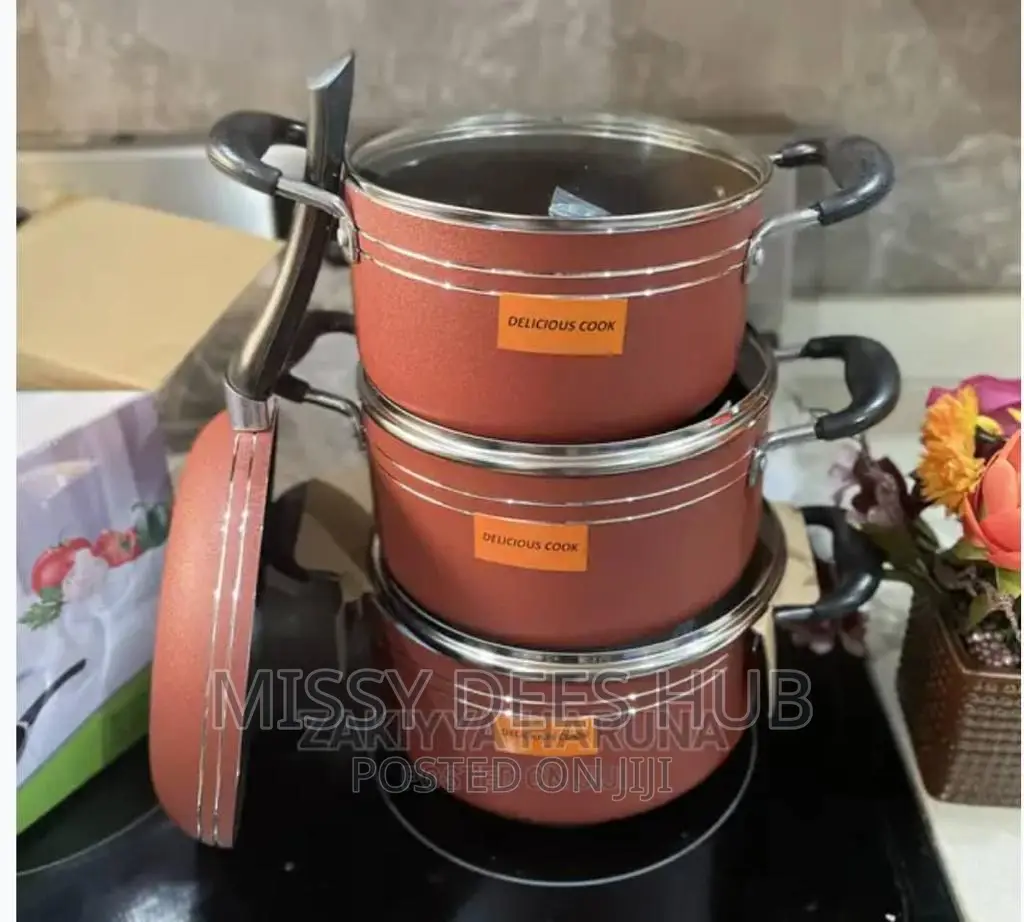 4pcs Delicious Cook Non-Stick Cookware