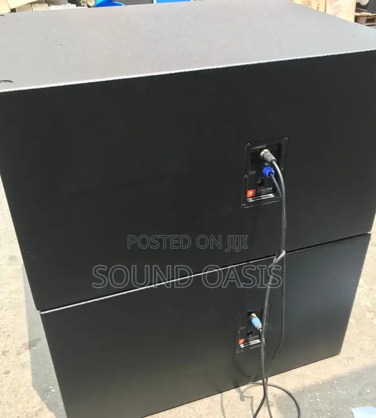 JBL Srx728 Dual 18-Inch Subwoofer, Black